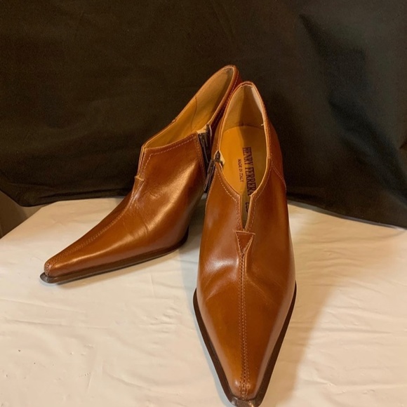 Henry Ferrera Italian leather shoes in size 8 1/2 - Picture 2 of 8
